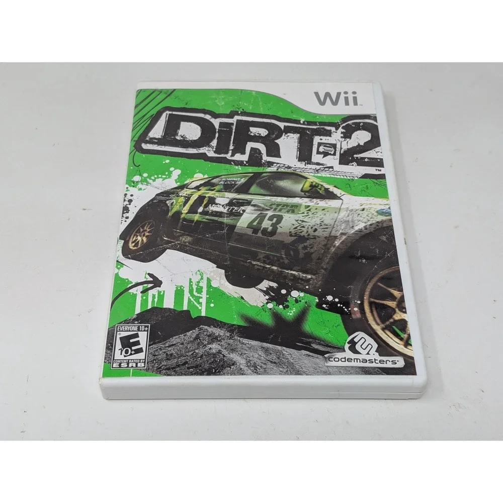 DiRT 2 Nintendo Wii 2009‎ CIB Complete Racing Game
